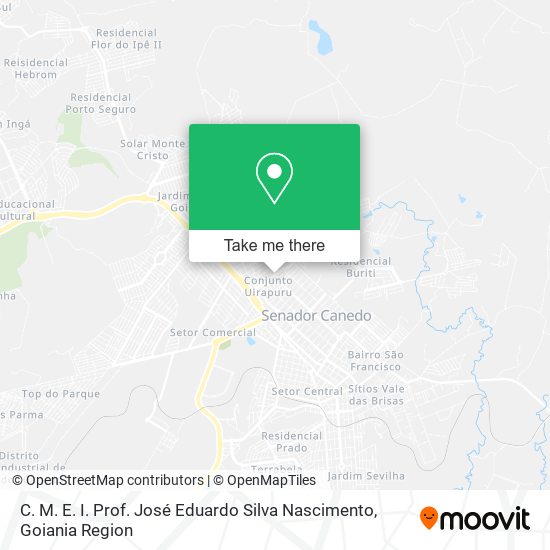 C. M. E. I. Prof. José Eduardo Silva Nascimento map