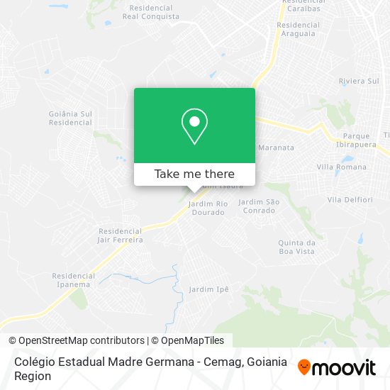 Colégio Estadual Madre Germana - Cemag map