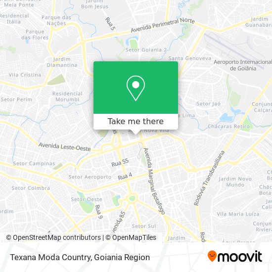 Texana Moda Country map