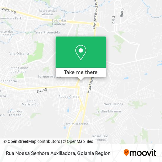 Rua Nossa Senhora Auxiliadora map