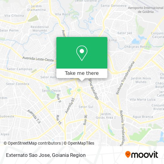 Externato Sao Jose map