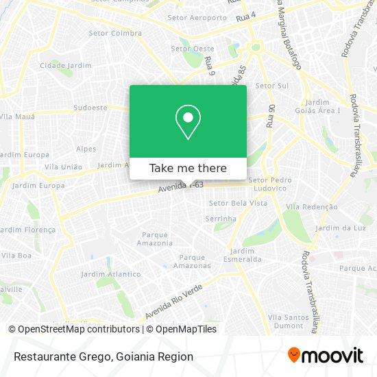 Restaurante Grego map