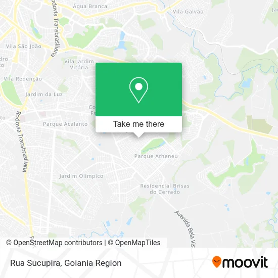 Rua Sucupira map