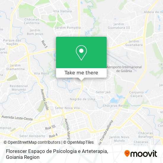 Florescer Espaço de Psicologia e Arteterapia map