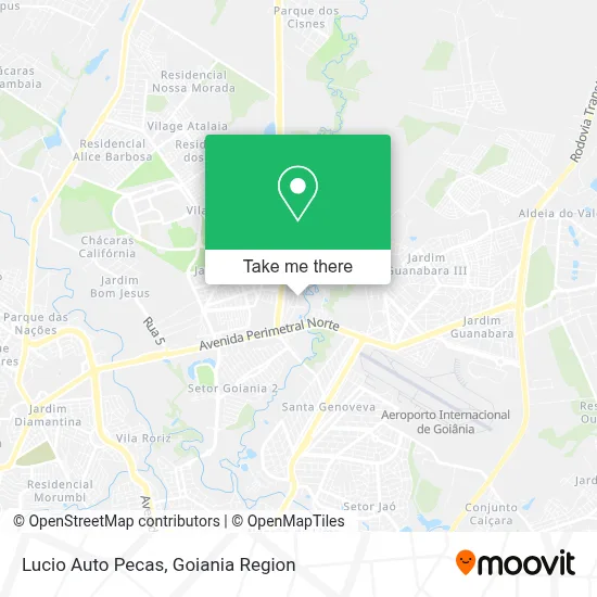 Lucio Auto Pecas map