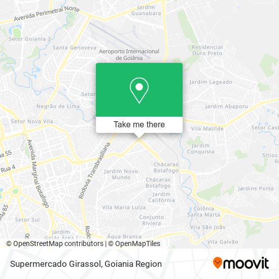 Supermercado Girassol map