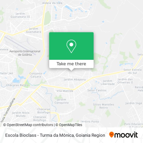 Escola Bioclass - Turma da Mônica map
