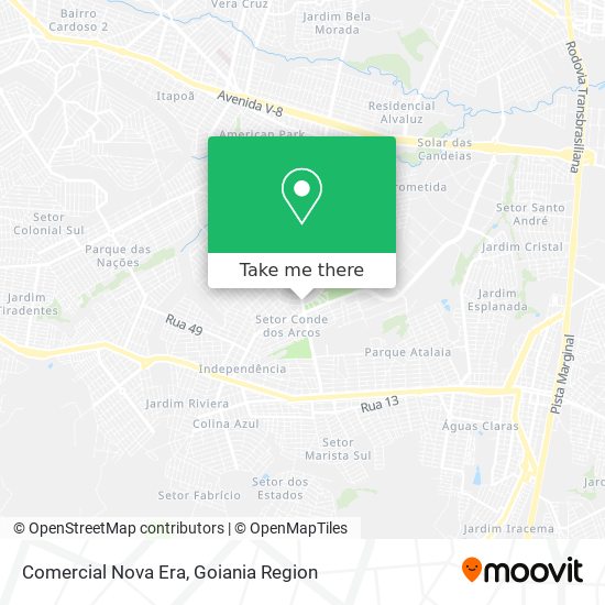 Comercial Nova Era map