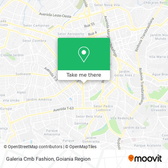 Galeria Cmb Fashion map