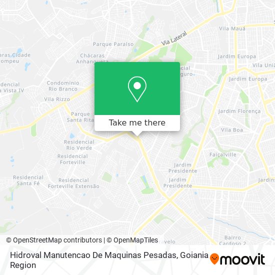 Hidroval Manutencao De Maquinas Pesadas map