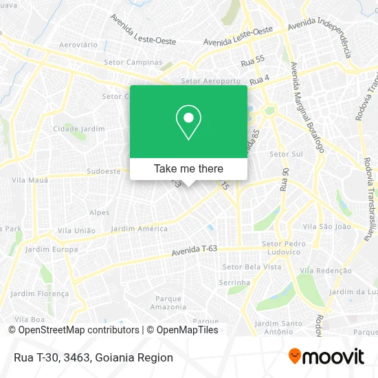 Rua T-30, 3463 map