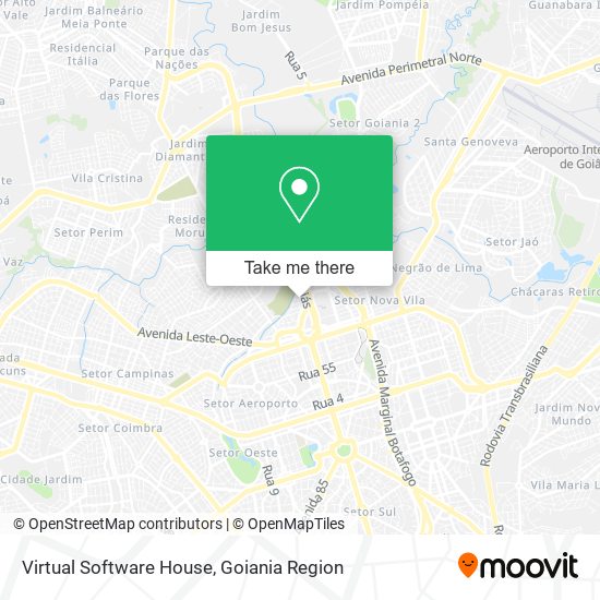Virtual Software House map