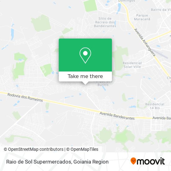 Raio de Sol Supermercados map