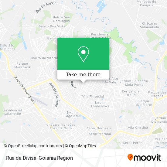 Rua da Divisa map