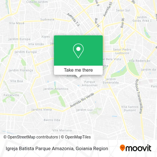 Igreja Batista Parque Amazonia map