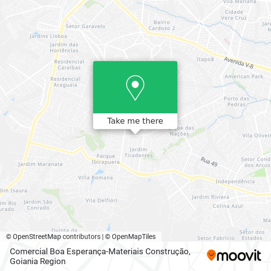 Comercial Boa Esperança-Materiais Construção map