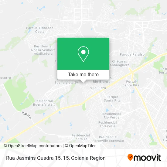 Rua Jasmins Quadra 15, 15 map