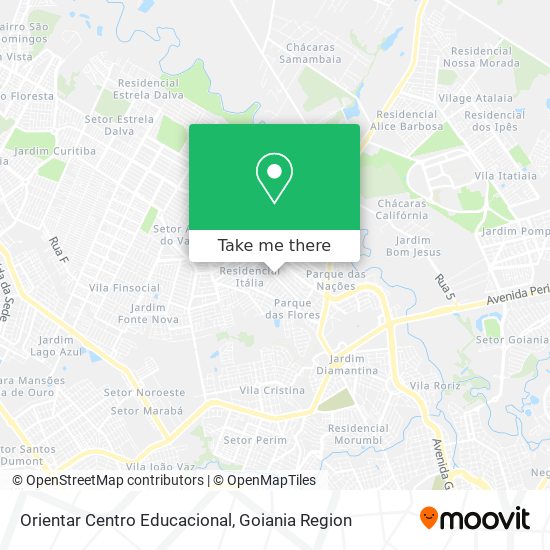 Orientar Centro Educacional map