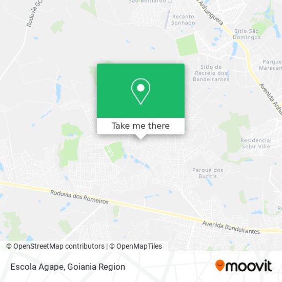 Escola Agape map