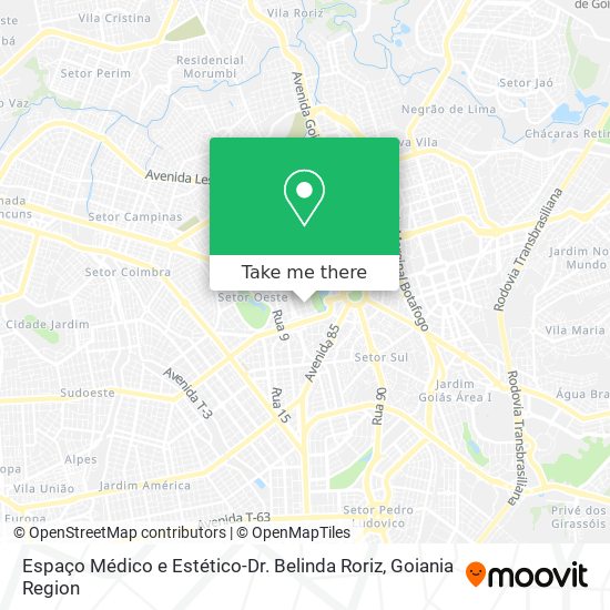 Espaço Médico e Estético-Dr. Belinda Roriz map