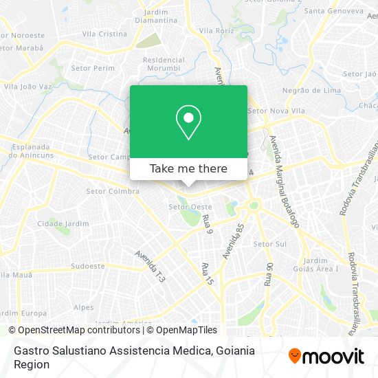 Gastro Salustiano Assistencia Medica map