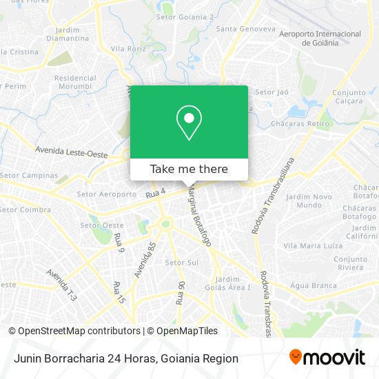 Mapa Junin Borracharia 24 Horas