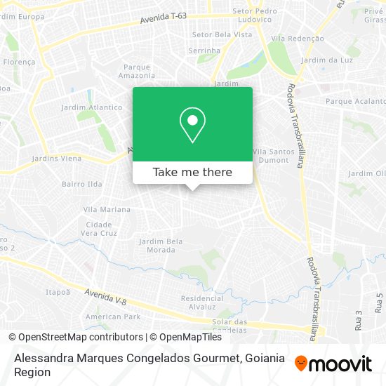Mapa Alessandra Marques Congelados Gourmet