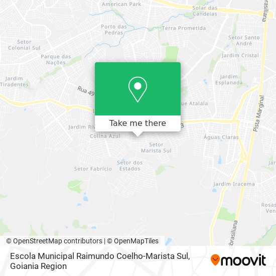 Escola Municipal Raimundo Coelho-Marista Sul map