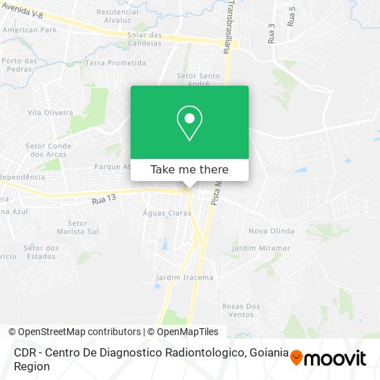 CDR - Centro De Diagnostico Radiontologico map