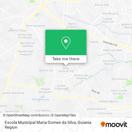 Escola Municipal Maria Gomes da Silva map