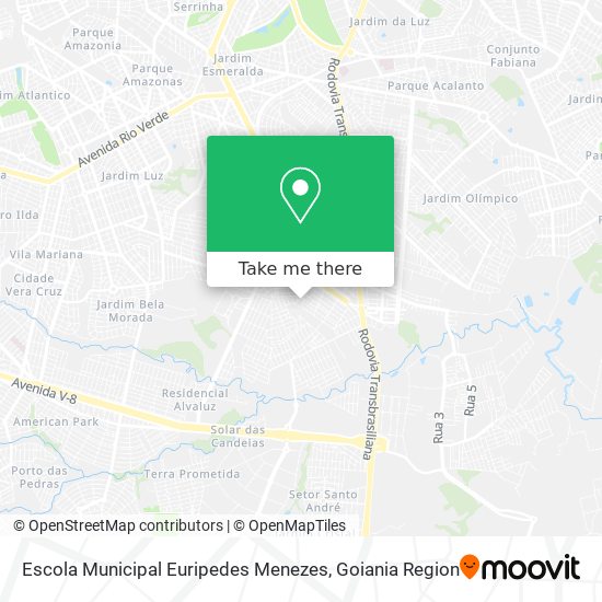 Escola Municipal Euripedes Menezes map