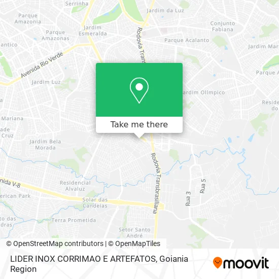 LIDER INOX CORRIMAO E ARTEFATOS map