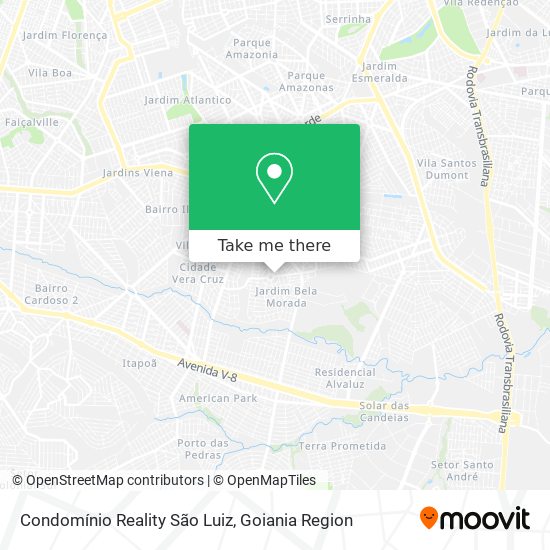 Condomínio Reality São Luiz map