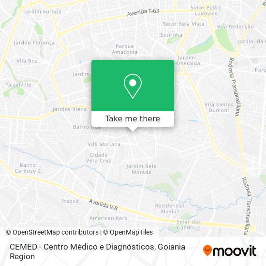 CEMED - Centro Médico e Diagnósticos map