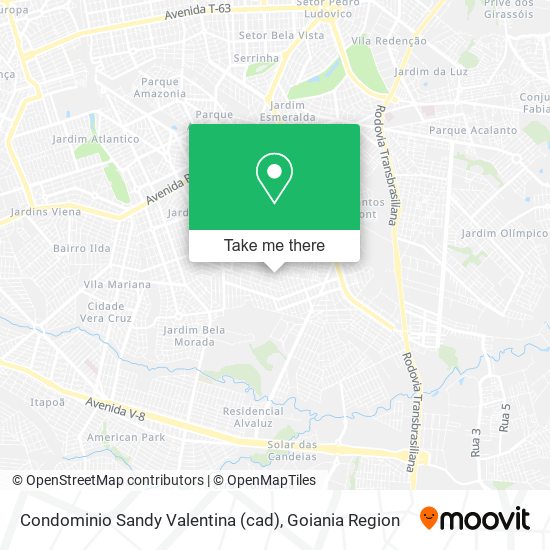 Condominio Sandy Valentina (cad) map