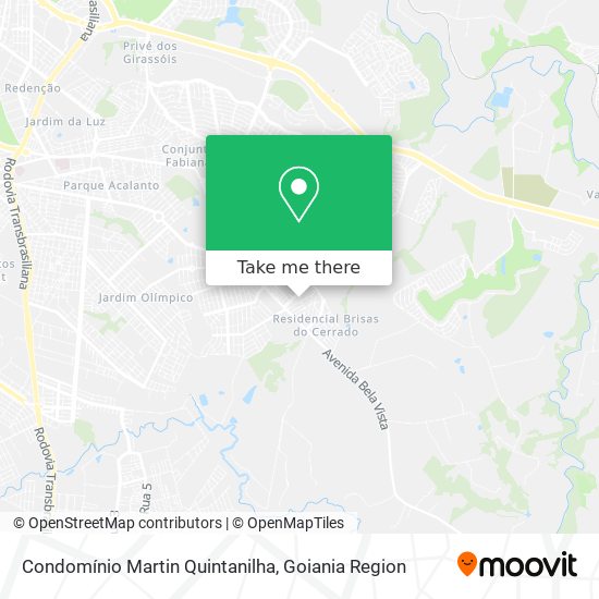 Condomínio Martin Quintanilha map