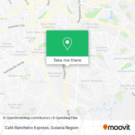 Café Rancheiro Express map