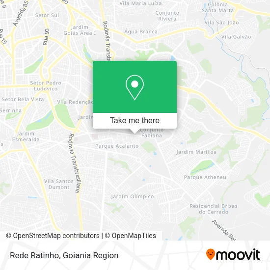 Rede Ratinho map