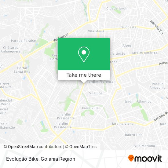 Evolução Bike map