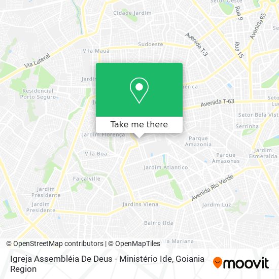 Igreja Assembléia De Deus - Ministério Ide map