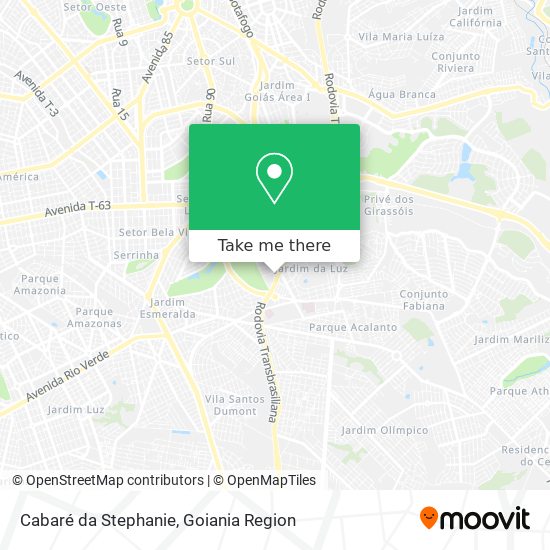 Cabaré da Stephanie map