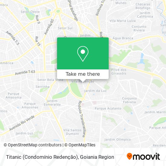 Titanic (Condomínio Redenção) map