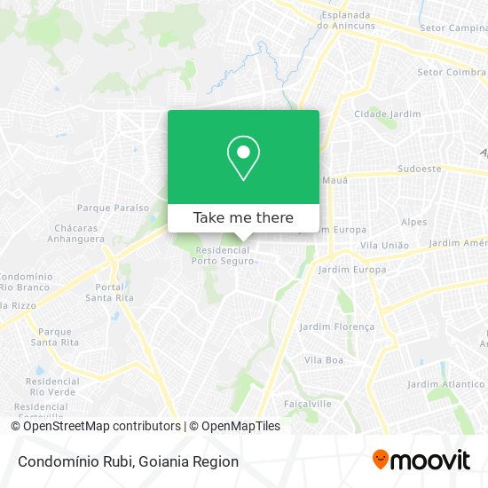 Condomínio Rubi map