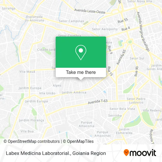 Labex Medicina Laboratorial. map