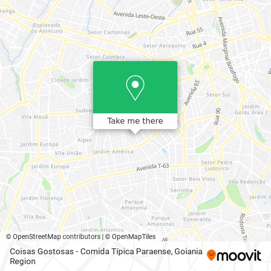 Coisas Gostosas - Comida Típica Paraense map