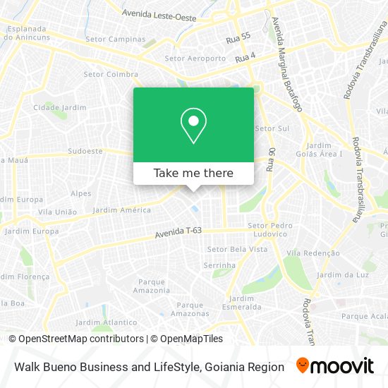 Walk Bueno Business and LifeStyle map