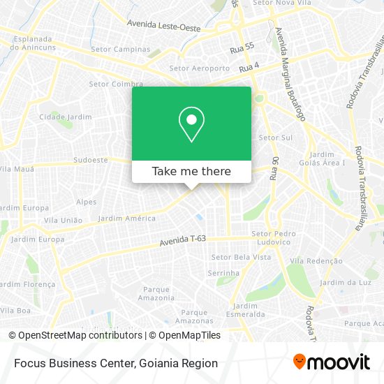 Mapa Focus Business Center