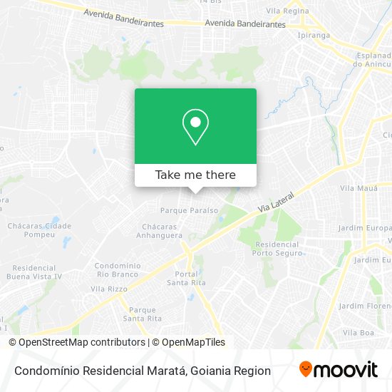 Condomínio Residencial Maratá map