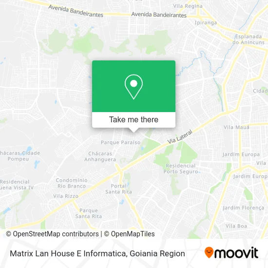 Matrix Lan House E Informatica map