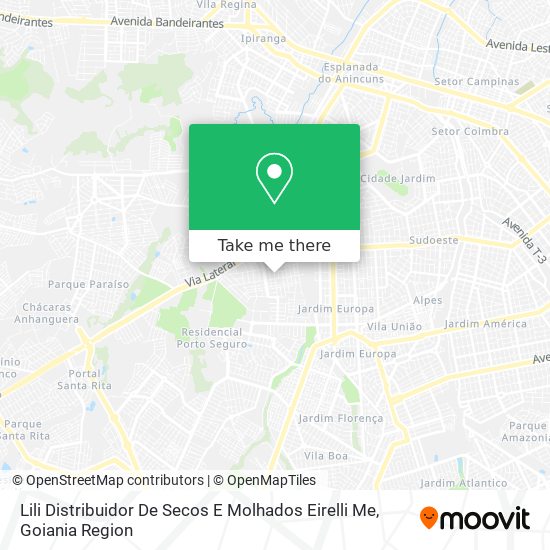 Lili Distribuidor De Secos E Molhados Eirelli Me map